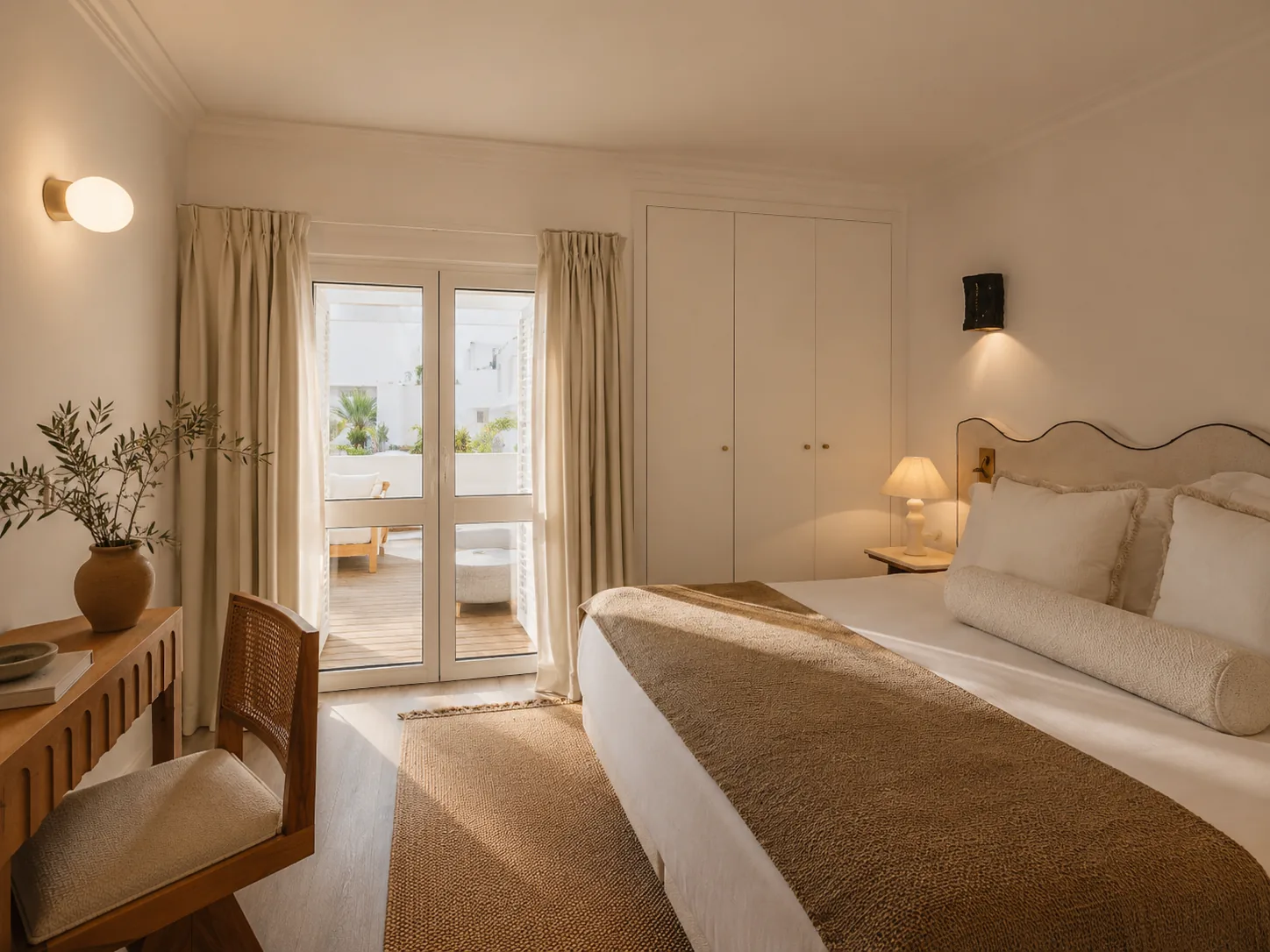 One-Bedroom Apartment, garden view
