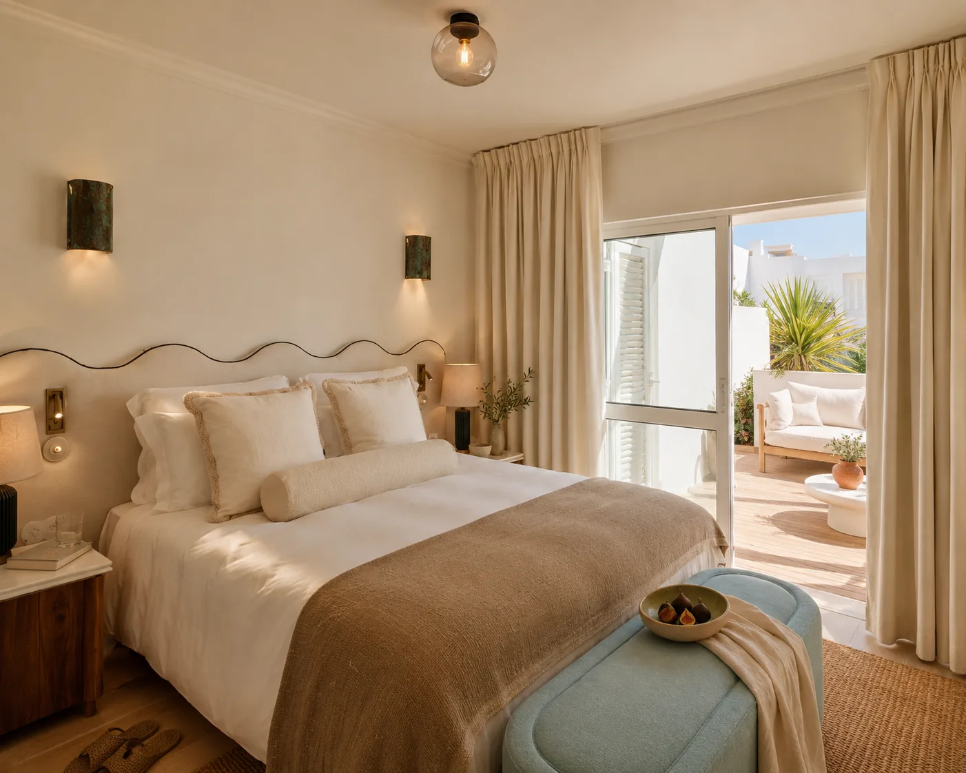 One-Bedroom Apartment, garden view