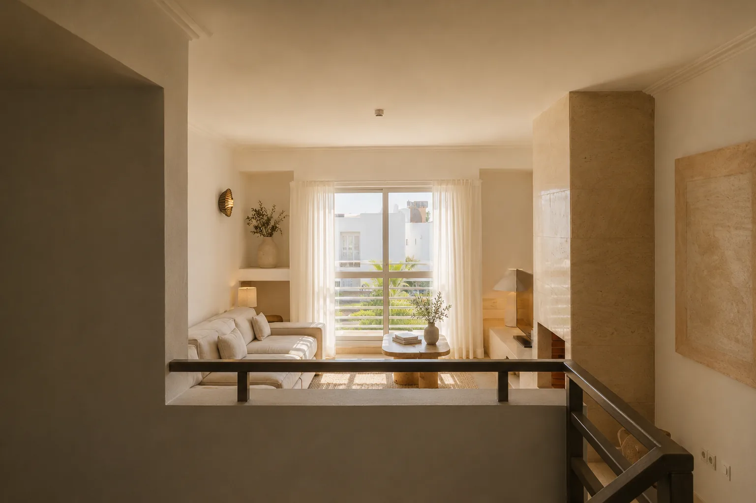 One-Bedroom Apartment, garden view