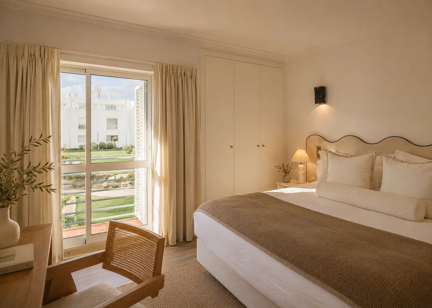 One-Bedroom Apartment, garden view