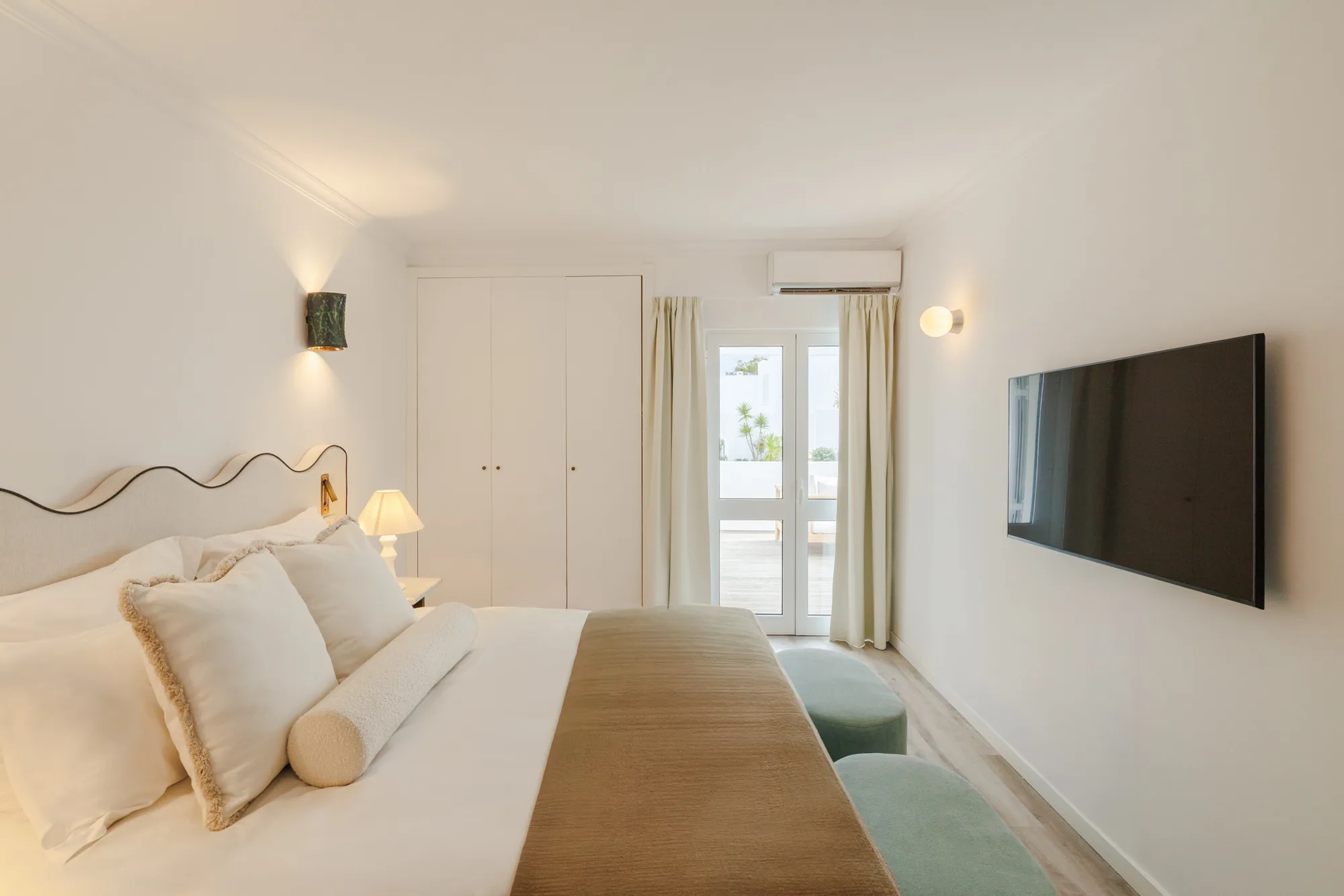 Two-Bedroom Apartment, pool view