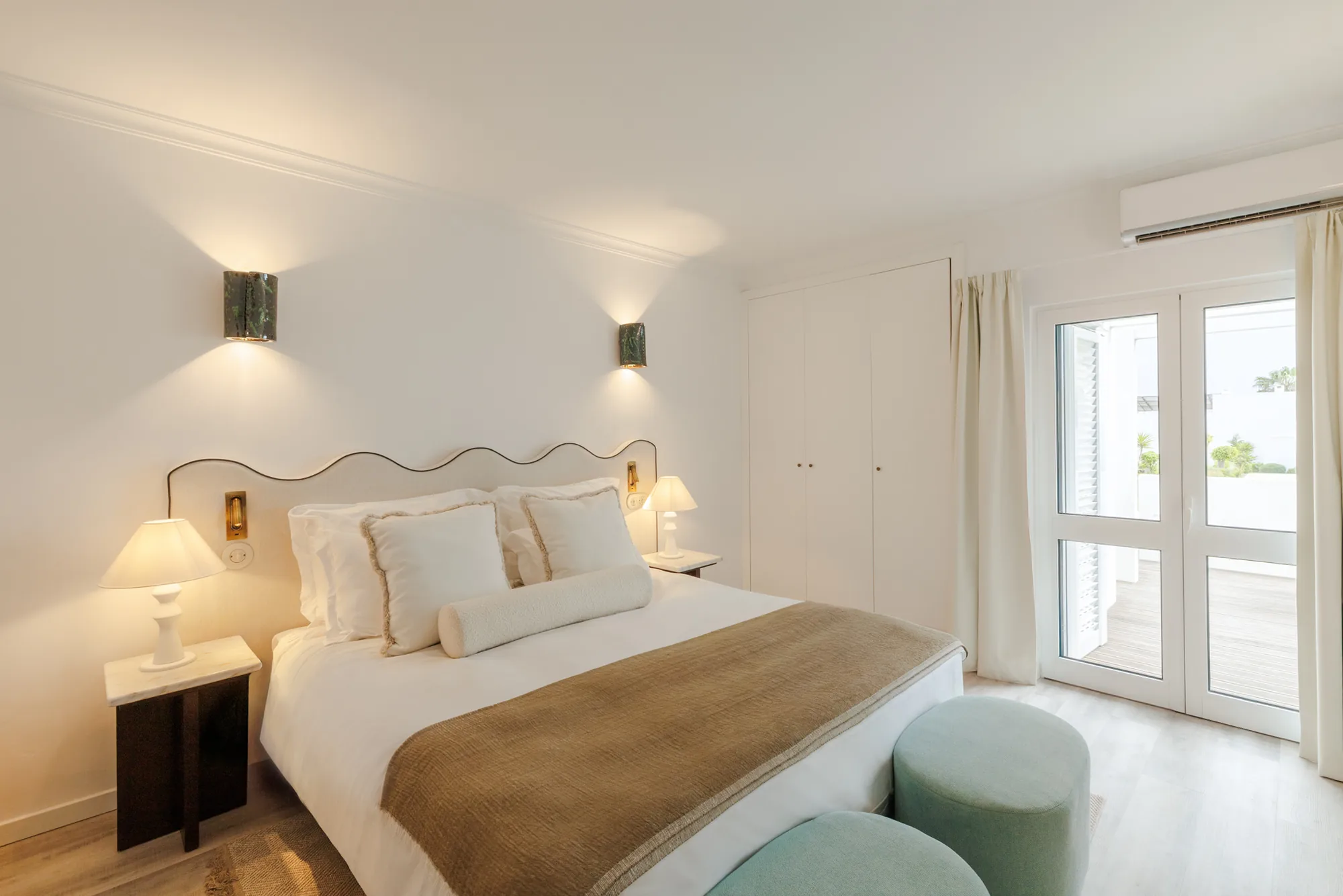 Two-Bedroom Apartment, pool view